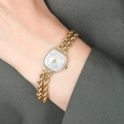 Montre MONTRE LUCIEN PICARD OR & DIAMANTS 58 Facettes BO/220025