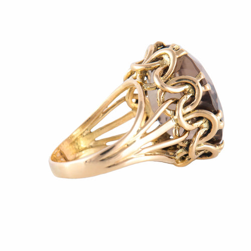 Bague BAGUE "JELAIM" OR & QUARTZ 58 Facettes BO/220113