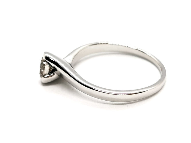 Bague 51 Bague Solitaire Or blanc Diamant 58 Facettes 1186445CN