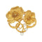 Broche Broche ancienne Art nouveau fleurs et perles fines 58 Facettes 22-476