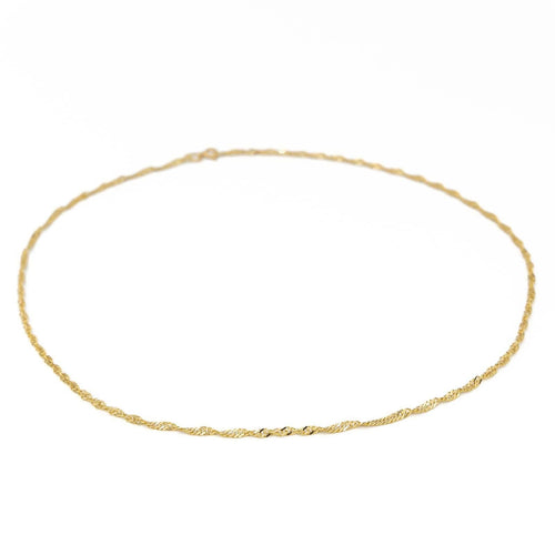 Collier Collier Torsadé Or jaune 58 Facettes 2179581CN