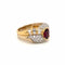 Bague Bague cocktail Diamant Rubis 58 Facettes