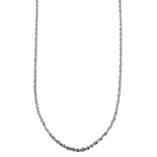 Collier Collier Chaîne Torsade Or blanc 58 Facettes BO/230033 NSS