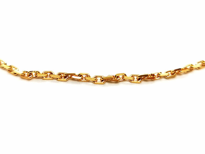 Collier Collier Maille forçat Or jaune 58 Facettes 1523663CN