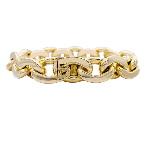 Bracelet Bracelet Mauboussin, maille "Haricot", or jaune 58 Facettes 32815