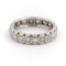 Bague 52 Bague Alliance Or blanc Diamant 58 Facettes 1680628CN