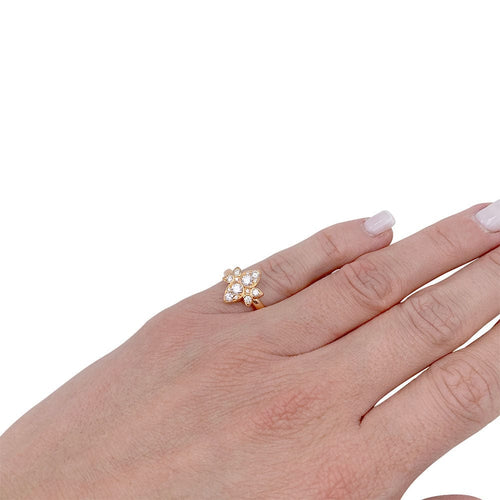 Bague 47 Bague Cartier, "Inde Mystériseuse", or rose, diamants. 58 Facettes 32433