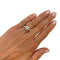 Bague 54 Solitaire accompagné, diamant 1,53 carat. 58 Facettes 31806