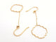 Boucles d'oreilles Boucles d'oreilles Transparence Or rose 58 Facettes 578896RV