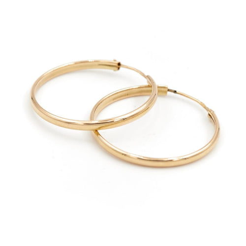 Boucles d'oreilles Boucles d'oreilles Créoles Or jaune 58 Facettes 1917645CN