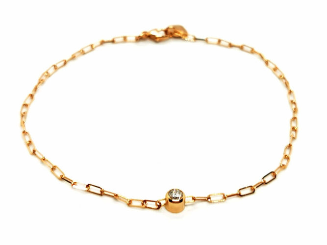 Bracelet Bracelet Or rose Diamant 58 Facettes 1680613CN