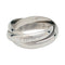 Bague 55 Bague Cartier "Trinity" or blanc, moyen modèle. 58 Facettes 31532