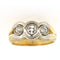 Bague Bague Tank en Or jaune, diamants 58 Facettes 5687s