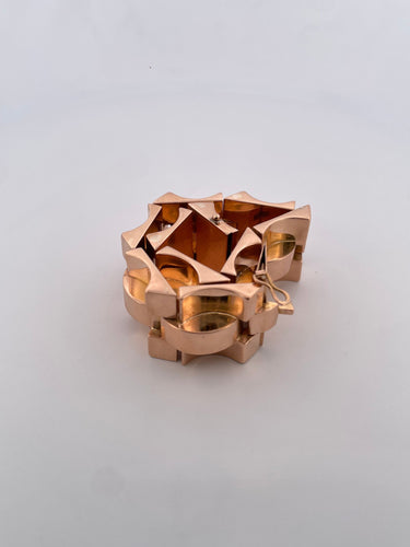 Bracelet Bracelet Tank en or jaune 58 Facettes