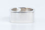 Bague 63 Versani - Bague carrée en Argent 58 Facettes BQHOMVIE84BU-100