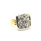 Bague Bague or blanc, or jaune et diamants 58 Facettes 3708