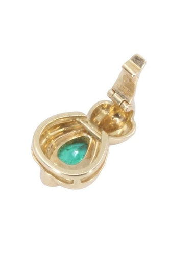 Pendentif PENDENTIF MODERNE ÉMERAUDE ET DIAMANT 58 Facettes 069131