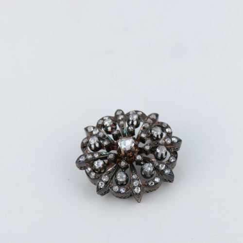 Broche Broche en or, argent 58 Facettes