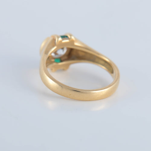 Bague Bague Mellerio diamant émeraude 58 Facettes