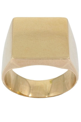 Bague Chevalière Moderne 58 Facettes 047241