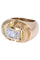 Bague 47 BAGUE TANK DIAMANTS 58 Facettes 071261