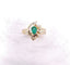 Bague 57 Bague émeraude poire et diamants 58 Facettes