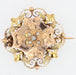 Broche Broche ancienne de col or rose et perles fines 58 Facettes 07-077