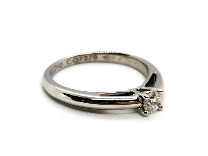 Bague 49 Mauboussin Bague Solitaire La bague Or blanc Diamant 58 Facettes 1128342CN