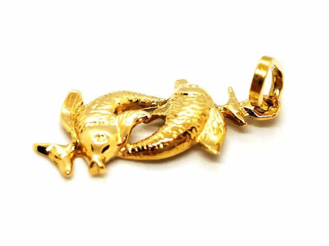 Pendentif Pendentif Poisson Or jaune 58 Facettes 1629934CN