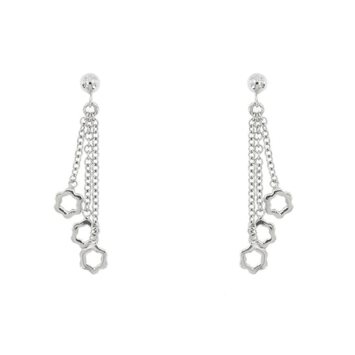 Boucles d'oreilles Boucles d'oreilles Fleurs 58 Facettes 30708