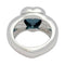 Bague 53 Bague Piaget, "Coeur", or blanc et topaze. 58 Facettes 32050