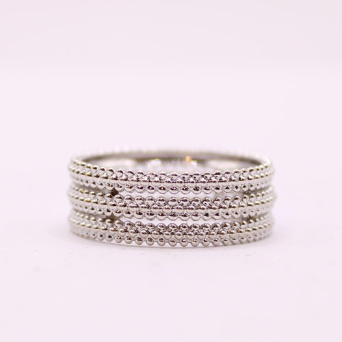 Bague Bague MAUBOUSSIN Premier Jour en Or Blanc 58 Facettes