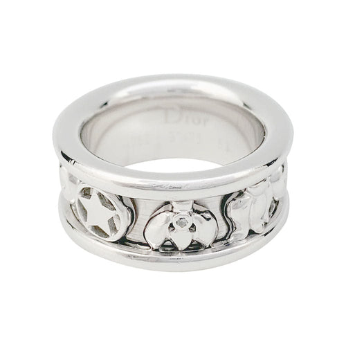 Bague 53 Bague Dior, "Gri-Gri", or blanc, diamants. 58 Facettes 31234