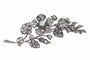 Broche Broche diamant branche fleurie 58 Facettes 23054-0122