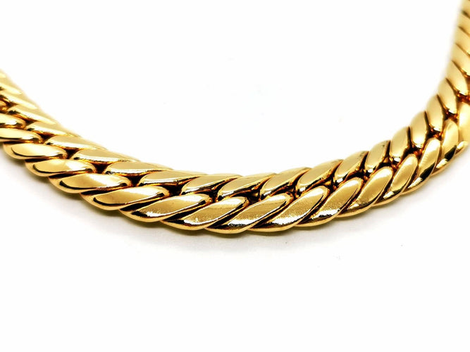 Collier Collier Maille anglaise Or jaune 58 Facettes 1835780CN