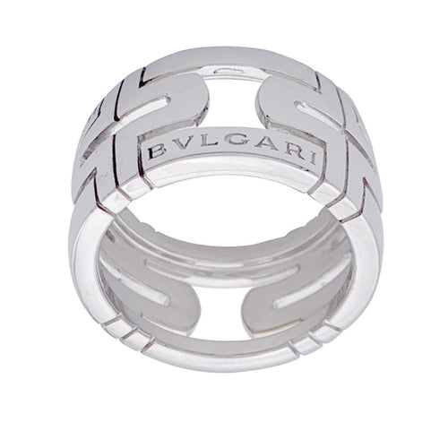 Bague 51 Bague Bulgari, "Parentesi", or blanc. 58 Facettes 32180