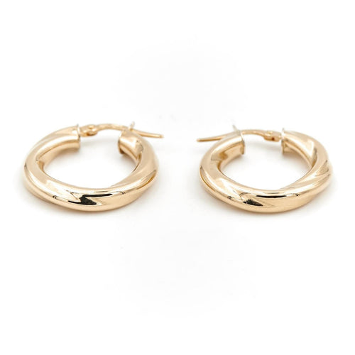 Boucles d'oreilles Boucles d'oreilles Créoles Or jaune 58 Facettes 1649335CN