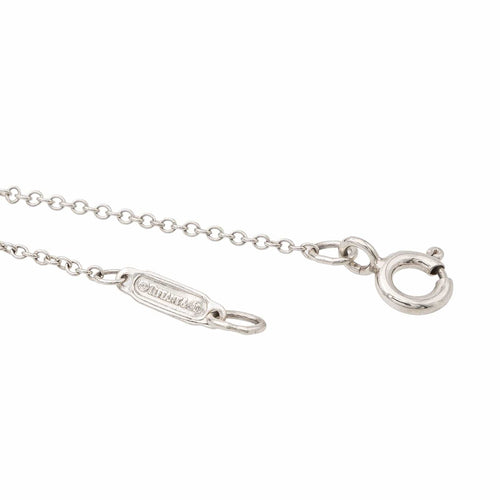 Pendentif Tiffany & Co Collier Coeur Retur to Tiffany Argent 58 Facettes 2340389CN