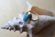 Bague 56 Bague style Turquoise 58 Facettes Ref326