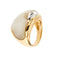 Bague 54 Bague avec nacre et diamants 58 Facettes 34909
