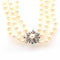Collier Collier perles de culture trois rangs 58 Facettes 24812