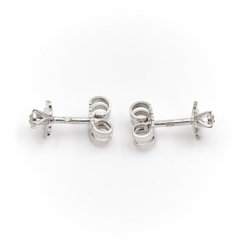 Boucles d'oreilles Boucles d'oreilles Or blanc Diamant 58 Facettes 1875604CN