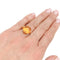 Bague 50 Bague Pomellato "Veleno" or rose et citrine. 58 Facettes 31400