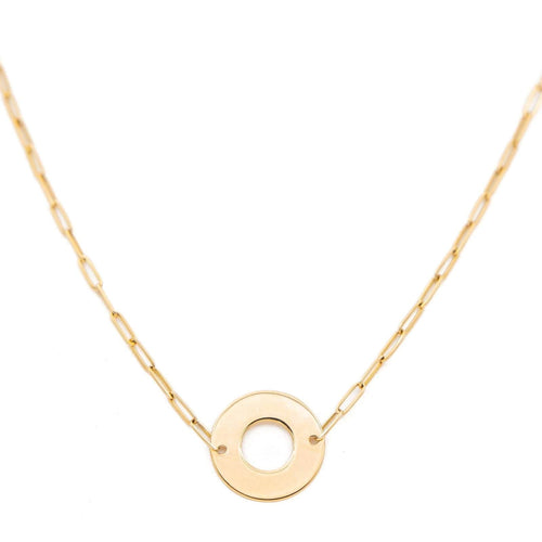 Collier Dinh Van Collier Cible Or jaune 58 Facettes 2393330CN