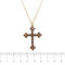 Collier Collier croix grenats 58 Facettes 14894