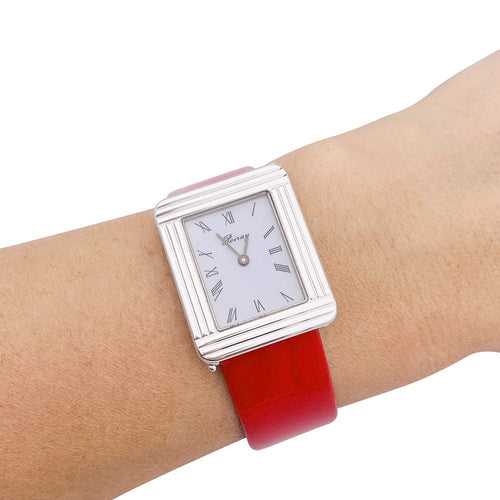 Montre Montre Poiray, "Ma Première", acier. 58 Facettes 33235