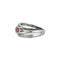 Bague 51 BAGUE "DIMONA" SAPHIRS DIAMANTS 58 Facettes BO/230063