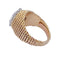 Bague 49 Bague vintage or jaune, platine et diamant 3,01 ct. 58 Facettes 32072
