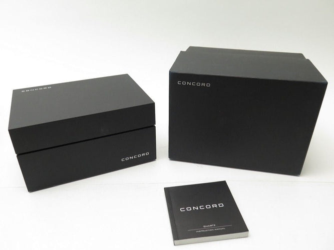 Montre montre CONCORD mariner quartz 41 mm en acier diamants 58 Facettes 257592