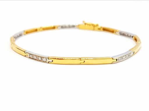 Bracelet Bracelet Or jaune Diamant 58 Facettes 06459CD